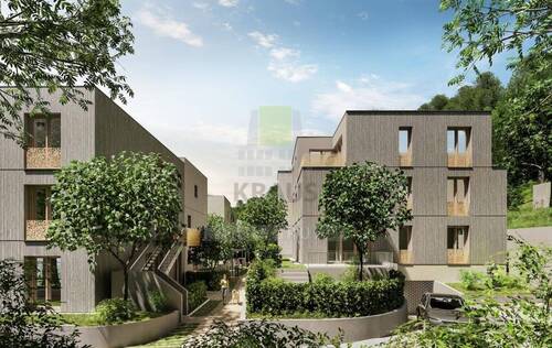 Visualisierung_Ostansicht - 4-Zimmer-Neubauwohnung am Neckar