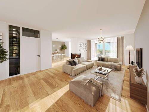 Wohnzimmer KI-Animation - 