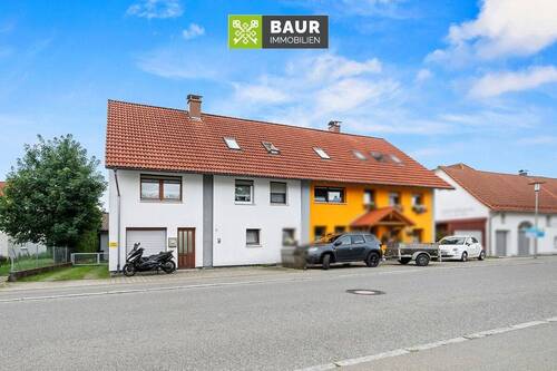 Außenansicht - Doppelhaushälfte mit 155,00 m&sup2; in Steinhausen an der Rottum zum Kaufen