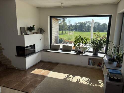 Wohnzimmer mit Grundofen - 