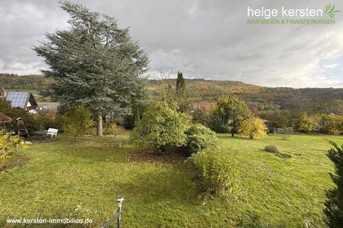 Blick in den Garten - 6 Zimmer Einfamilienhaus in Malsfeld