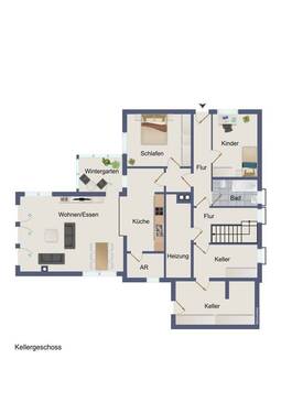 Kellergeschoss - 