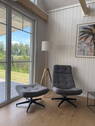Leseecke mit Gartenblick - 