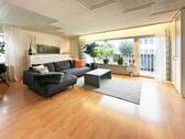 Wohnzimmer - 3 Zimmer Etagenwohnung zur Miete in Zirndorf