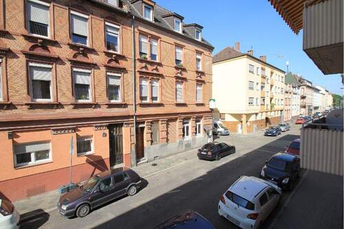 Blick in die Straße - 