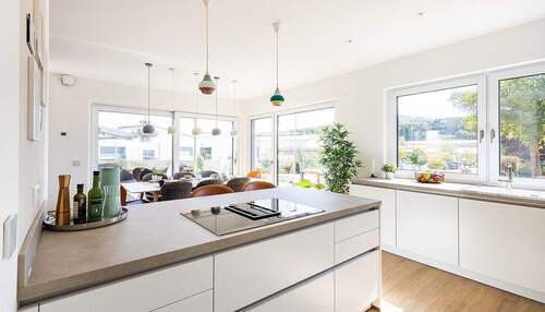 Beispiel Küche - Doppelhaushälfte mit 131,00 m&sup2; in Markdorf zum Kaufen