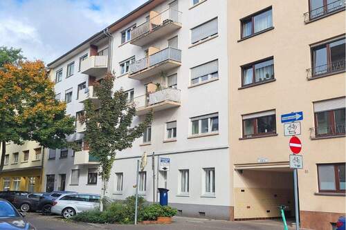 Fassadenansicht - Urbanes Lebensgefühl in der Schwetzingerstadt - ruhig, zentral und mit viel Flair