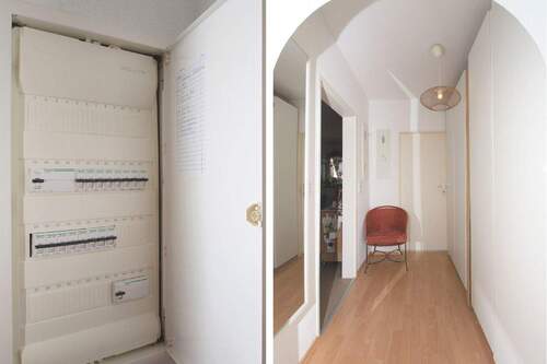 Elektrik und Wohnungsflur - 