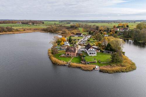 Vogelperspektive - 7 Zimmer Einfamilienhaus in Jesendorf OT Trams