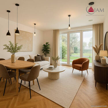 Bild 1 - !Premium-Erdgeschosswohnung mit Garten und Tiefgaragenstellplatz! EFFIZIENZKLASSE 40+