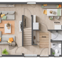 Für Familien, die modernes Design schätzen. Ihr Town & Country Haus in Apolda!