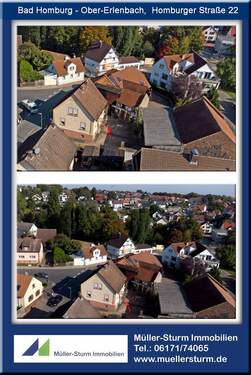 Bad Homburg Homburger Strasse 22 01 Drohne 3.jpg - Mehrfamilienhaus, Wohnhaus mit 148,00 m² in Bad Homburg vor der Höhe zum Kaufen