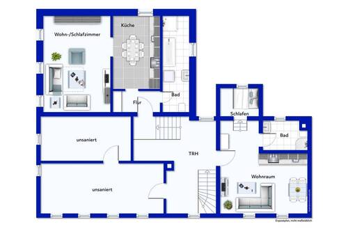 GR OG - Mehrfamilienhaus, Wohnhaus mit 90,00 m&sup2; in Freital zum Kaufen