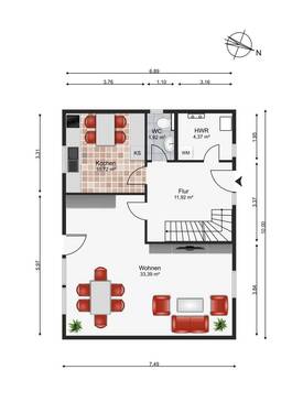 Erdgeschoss - 