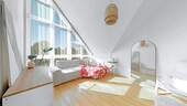 Wohnbereich - Lichtdurchflutete 3 - Zimmer Galeriewohnung mit Balkon in Wiesbaden - Sonnenberg