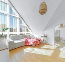 Lichtdurchflutete 3 - Zimmer Galeriewohnung mit Balkon in Wiesbaden - Sonnenberg