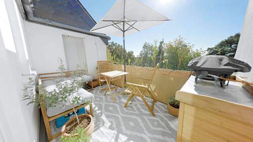 Balkon - 3 Zimmer Etagenwohnung in Wiesbaden