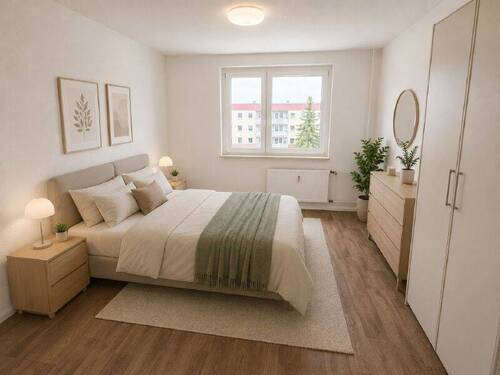 Schlafzimmer - ***Charmante Erdgeschosswohnung mit Balkon in angenehmer Wohnlage***
