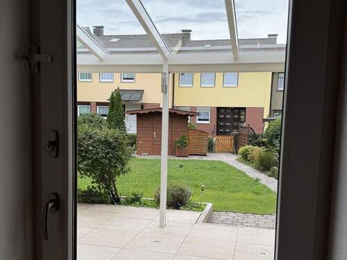 Blick vom WZ in den Garten - 