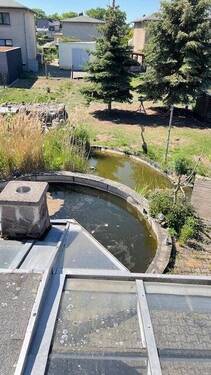 Pool Blick von der Dachterrasse - 