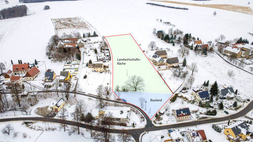 Bild 1 - Großzügiges Grundstück mit ca. 7.820 m² und ca. 1.000 m² Bauland in Niedercrossen