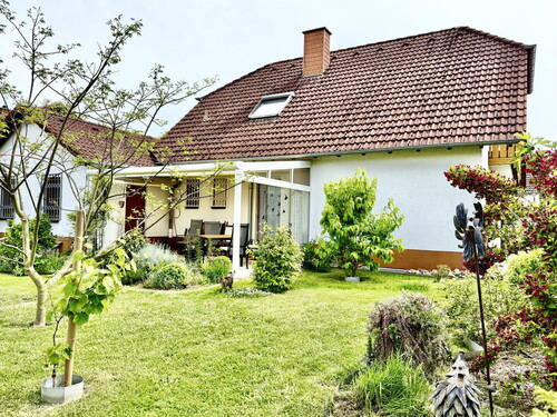 Garten - 4 Zimmer Einfamilienhaus in Bad Bergzabern