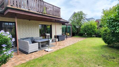 Gartenansicht - 6 Zimmer Mehrfamilienhaus, Wohnhaus in Osnabrück