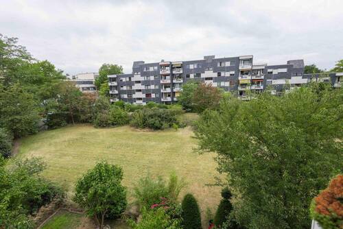 Blick vom Balkon - 3 Zimmer Terrassenwohnung in Hilden