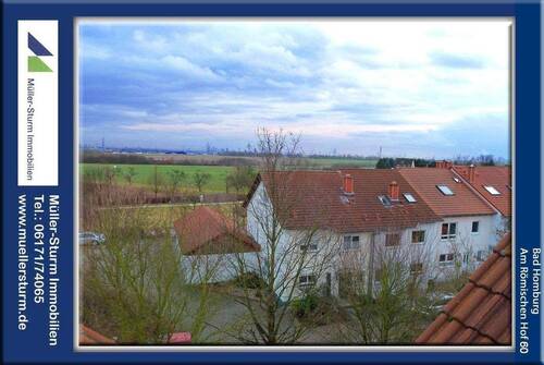 Bad Homburg Am Römischen Hof 60 19 Blick quer FFM - 