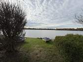 Blick vom Garten auf's Timmeler Meer - 