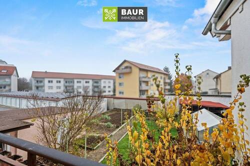 Ausblick vom Balkon - 