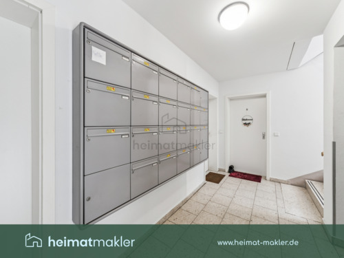 Hausflur - Etagenwohnung mit 65,50 m&sup2; in Leipzig zum Kaufen