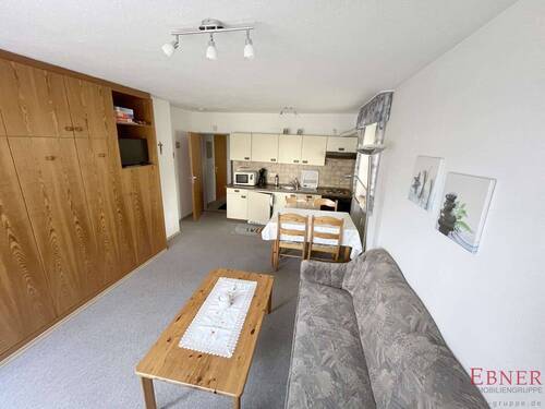 Wohnzimmer 1 - 2 Zimmer Etagenwohnung in Sankt Englmar