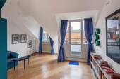 Blick zur DG-Terrasse - 