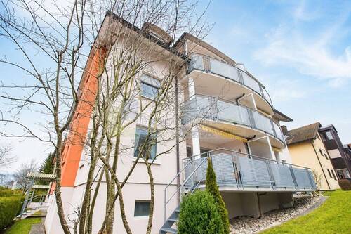 Balkonseite - 2 Zimmer Etagenwohnung zum Kaufen in Bad Dürrheim
