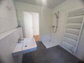 Badezimmer Dusche - 3 Zimmer Etagenwohnung in Rietberg