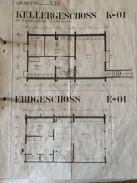 Keller + Erdgeschoss - 