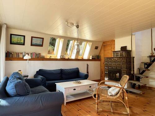 Wohnbereich mit Kamin - 