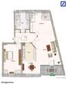 Grundriss Dachgeschoss WE30 Ist - 
