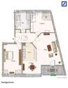 Grundriss Dachgeschoss WE30 Soll - 