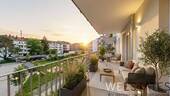 Balkon - Möblierungsbeispiel - 
