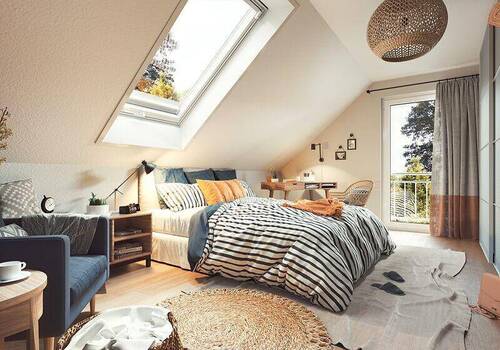 Flair 148 - Schlafzimmer - 5 Zimmer Einfamilienhaus in Nägelstedt
