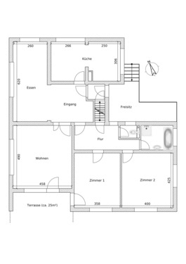 Schema Wohngeschoss - 
