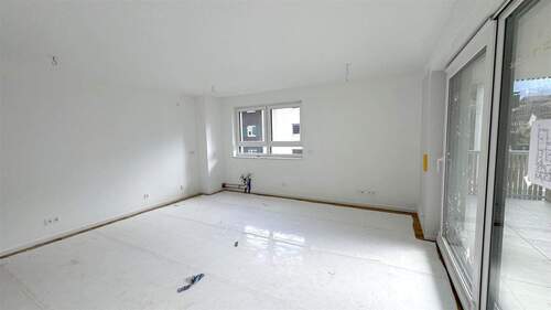 Wohnzimer/Küche - 4 Zimmer Etagenwohnung in Garmisch-Partenkirchen