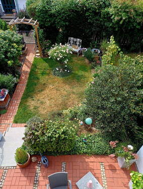 Blick vom Balkon - 