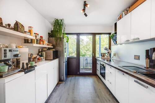 Kueche - Etagenwohnung mit 84,50 m² in München zum Kaufen