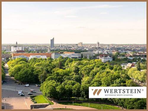 Titelbild - Wohnen bei Leipzig: 2 Zimmer, Bad neu, Echtholz-Parkett, PKW-Stellplatz