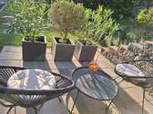 kleine Terrasse und Garten - 