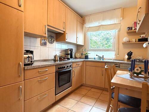 Küche mit Einbauküche - Reihenendhaus mit 96,00 m² in Wunstorf zum Kaufen