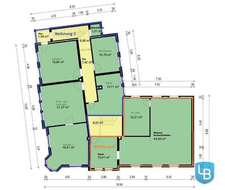 1. Obergeschoss - Mehrfamilienhaus, Wohnhaus mit 375,00 m&sup2; in Schönberg (Holstein) zum Kaufen